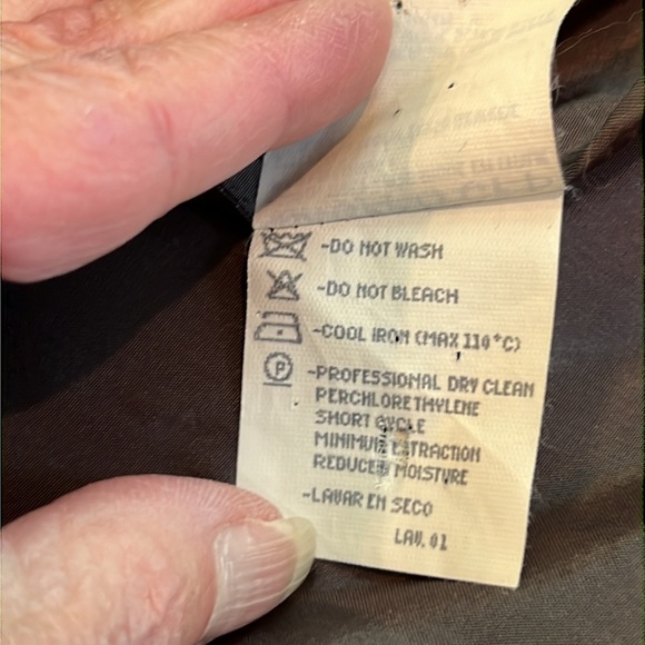 Giorgio Armani Navy Blue Wool Blazer Made in Italy - Picture 7 of 9